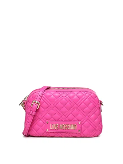 Love Moschino Quilted Shoulder Bag In Multicolour