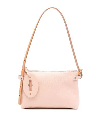 Zanellato Tuka Daily Leather Mini Bag In Pink