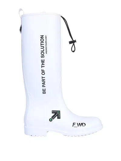 Fwrd Rubber Boot In White