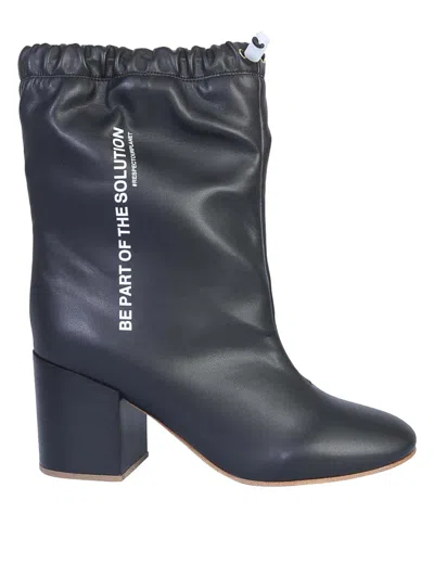 Fwrd Boots With Coulisse In Black