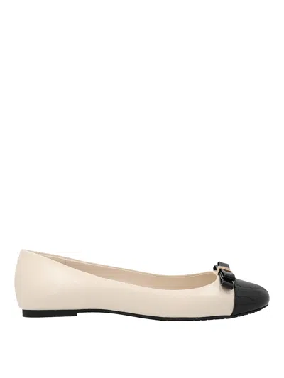 Michael Kors Andrea Ballet Flats In White