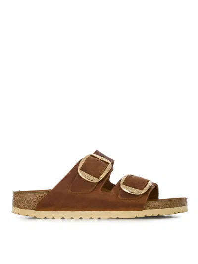 Birkenstock Slip-on Sandals In Brown