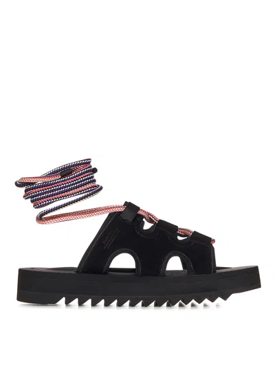 Suicoke Rav-ab Sandals In Black