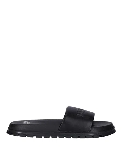Marc Jacobs Sliders Sandals In Black