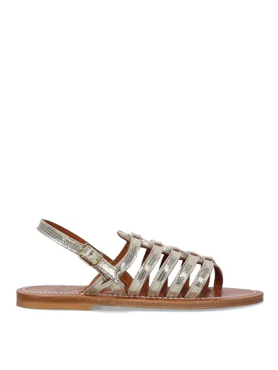 Kjacques Sandals In Silver