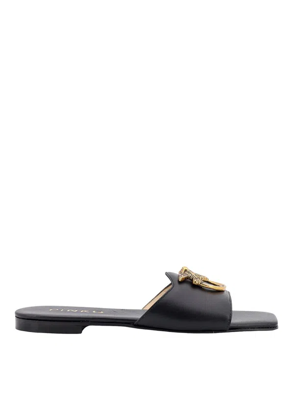 PINKO 105mm cut-out sandals - Green