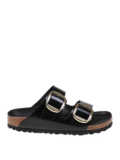 Birkenstock Arizona Big Buckle Sandals In Black