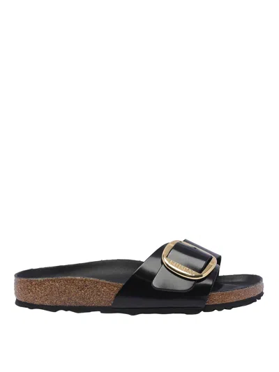 Birkenstock Black Milano Sandals With Lateral Buckles