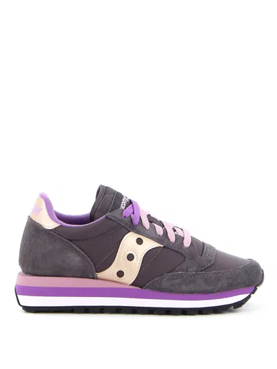 Saucony Trainers  Woman Colour Grey In Purple