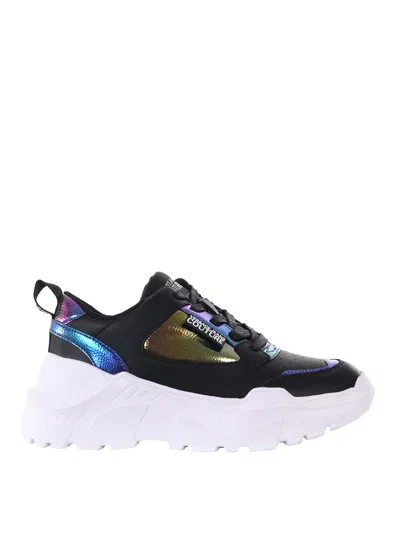 Versace Jeans Couture Speedtrack Trainers In Black