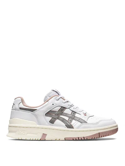 Asics Leather Sneakers In Brown