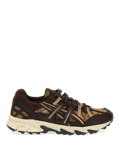 Asics Gel-sonoma 15-50 Mesh And Leather Trainers In Coffee,desert Camp