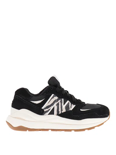 New Balance Suede Sneakers In Black
