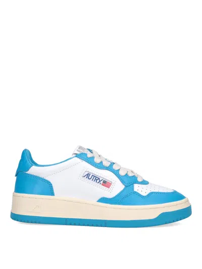 Autry Low- Top Sneakers In Blue