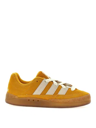 Adidas Originals Adimatic Trainers In Yellow