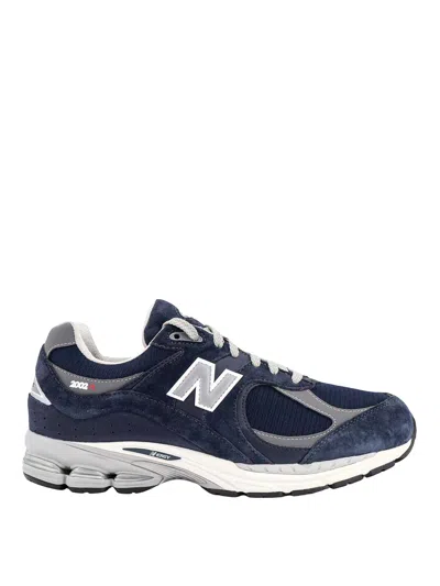 New Balance Blue Suede And Technical Fabric Trainers