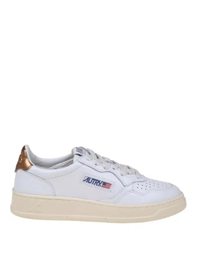 Autry Leather Sneakers In White