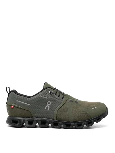 On Running Cloud 5 Waterproof Shoes In Olive