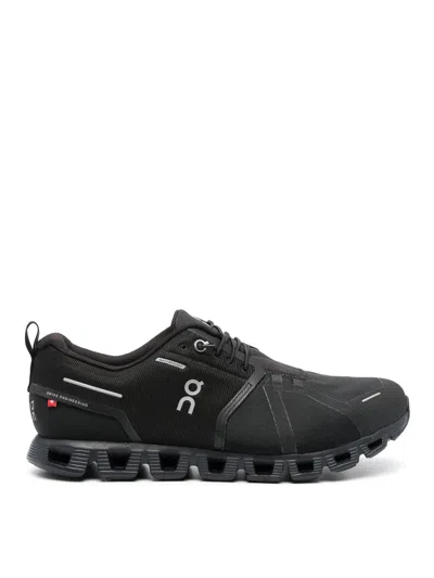 On Running Cloud 5 Waterproof Running Sneakers In Black