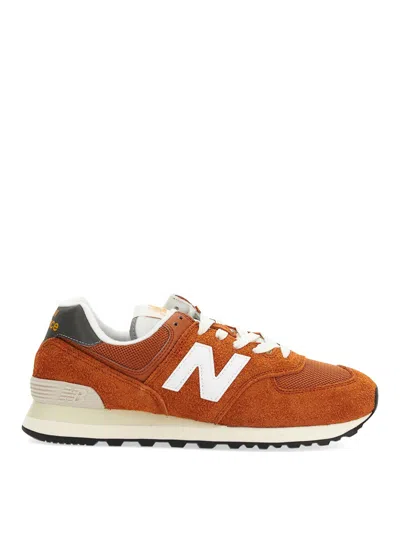 New Balance Sneakers 574 In Orange