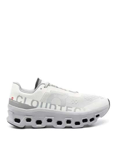 On Running Cloudmonster Trainers In Grey
