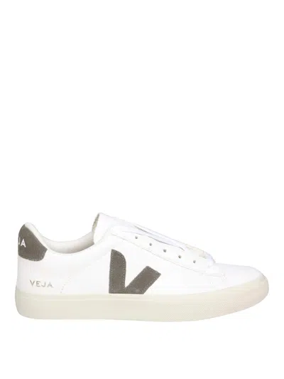 Veja Leather Sneakers In Light Brown