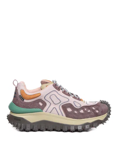 Moncler Trailgrip Grain Sneakers In Multicolour