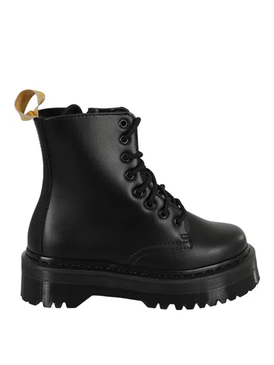 Dr. Martens' Jadon Ii Vegan Leather Ankle Boots In Black