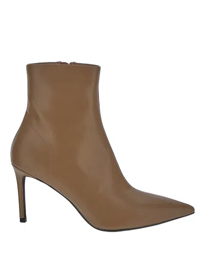 Jeffrey Campbell Ankle Boots In Beige