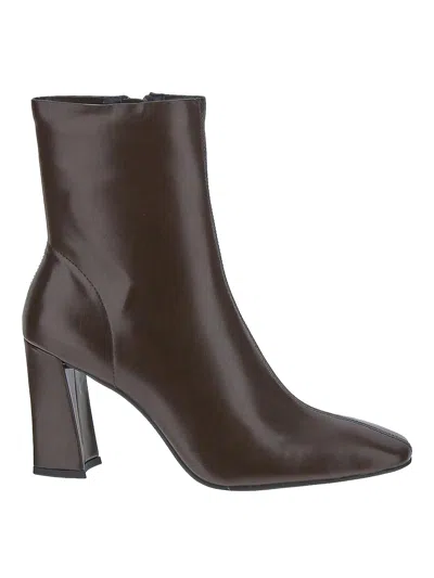 Jeffrey Campbell Larisah Ankle Boots In Brown