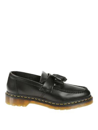 Dr. Martens' Leather Loafers In Black