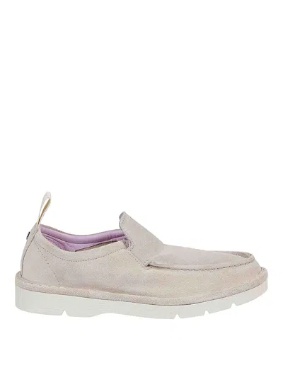 Pànchic Suede Moccasin In Grey