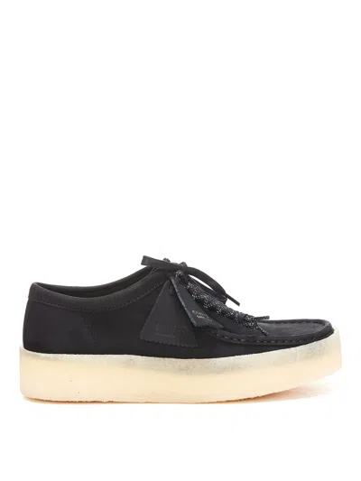 Clarks Wallabee Cup Lace-ups In Black