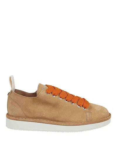 Pànchic Lace-up Shoe In Camel