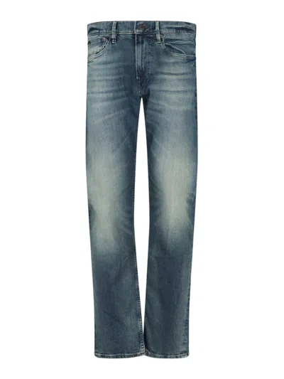 Polo Ralph Lauren Men's Sullivan Slim-fit Faded 5-pocket Jeans In Blue