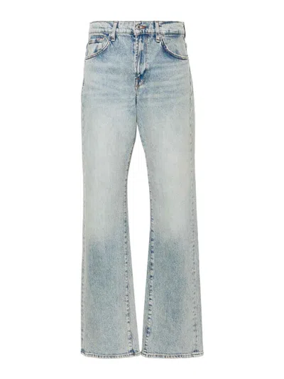 Seven Tess Wide-leg Denim Jeans In Blue