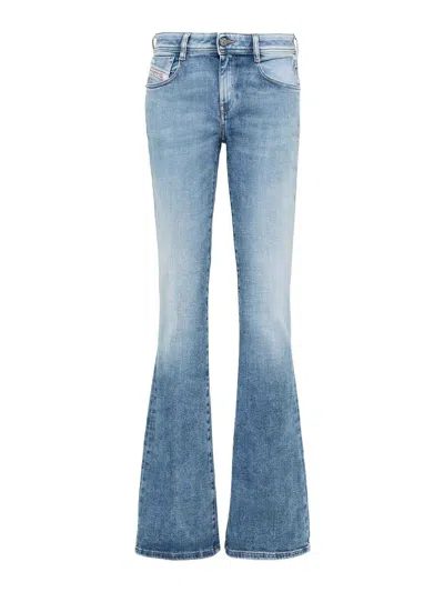 Diesel 1969 D-ebbey Bootcut Jeans In Blue