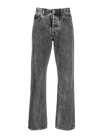 Séfr Straight Cut Denim Jeans In Grey