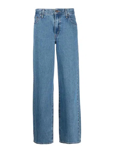Levi's Baggy Dad Straight-leg Jeans In Blue