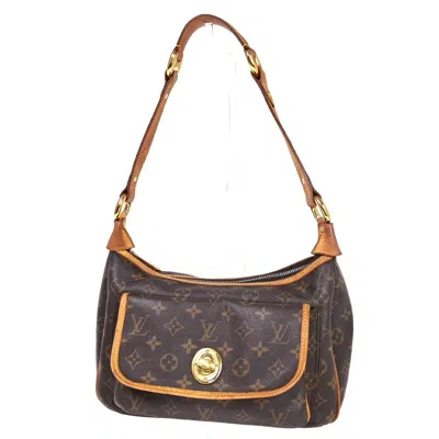 Pre-owned Louis Vuitton Tikal Brown Canvas Shoulder Bag ()