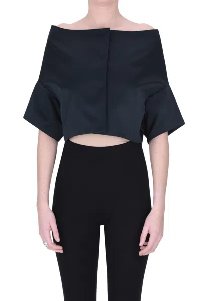 P.a.r.o.s.h Cropped Jacket In Black