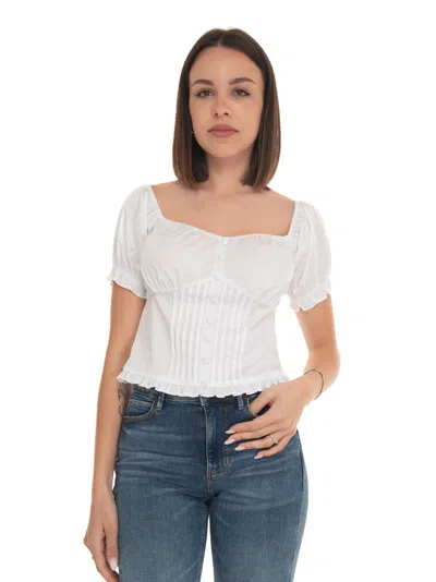 Guess Top In White