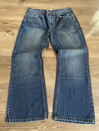 Pre-owned Anchor Blue X Vintage Anchor Blue Denim Flared Bootcut