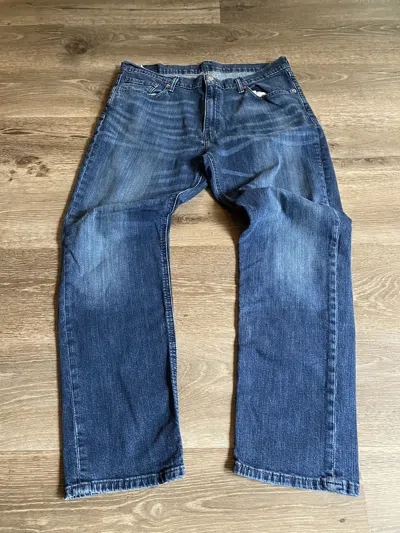 Pre-owned Levis X Vintage Levi's Dark Wash 541 36x31 In Blue