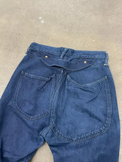 Pre-owned Kapital X Kapital Kountry Kapital Buckleback Unique Pocket Jeans In Denim