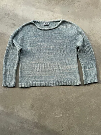 Pre-owned Acne Studios Boxy Knitted Sweater In Multicolor