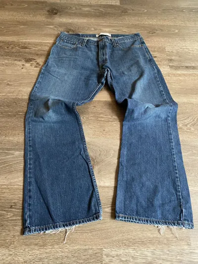 Pre-owned Levis X Levis Vintage Clothing Vintage Levi's 527 Boot Cut Flare Denim Jean In Blue
