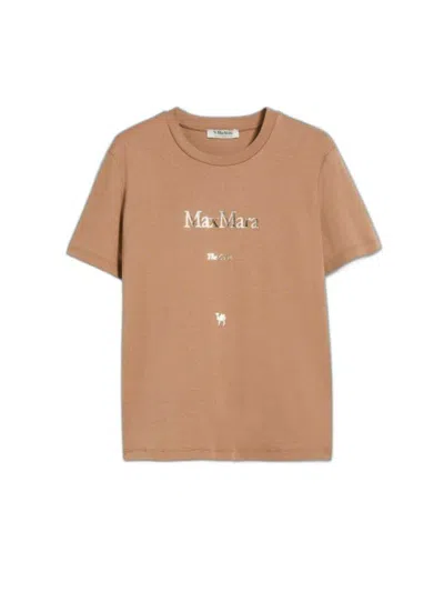 's Max Mara S Max Mara T-shirts & Tops In Brown