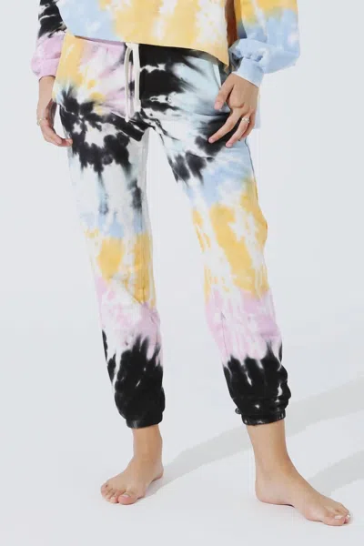 Electric & Rose Pacifica Jogger In Vibe Tie Dye In Multi