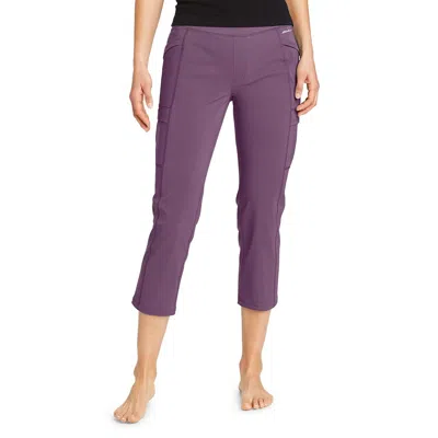 Eddie Bauer Women's Stratify Crop Pants In Purple